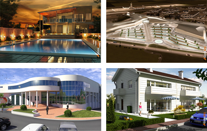 3D Architectural Exterior Renderings
